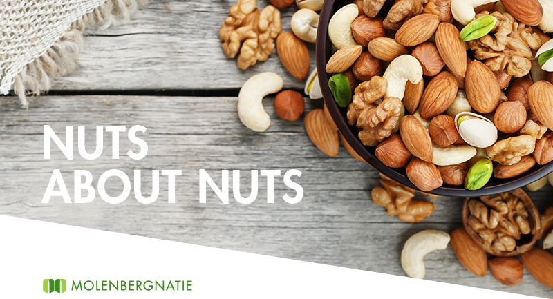 Nuts about nuts. Molenbergnatie celebrates National Nut Day, October 22nd
